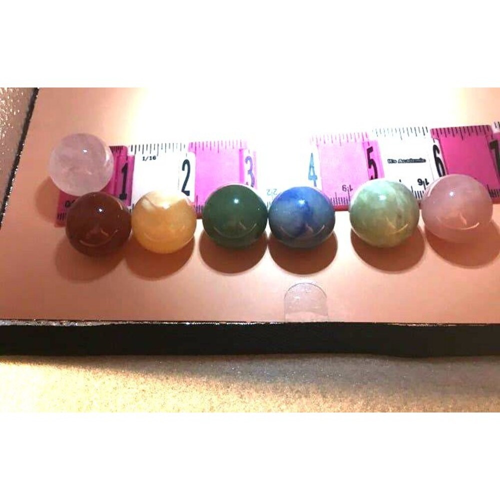 Chakra Sphere Set - ( 7 Spheres) - Picture 4 of 4